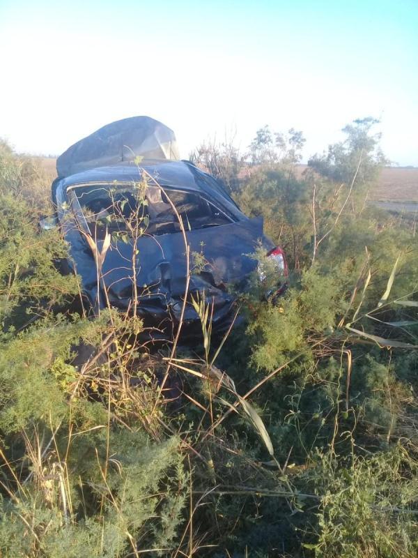 На Ставрополье перевернулась Lada Granta, погибли 2 человека